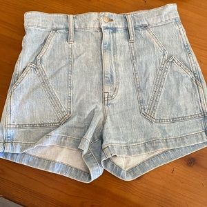 Madewell x Warm soft, Jean shorts